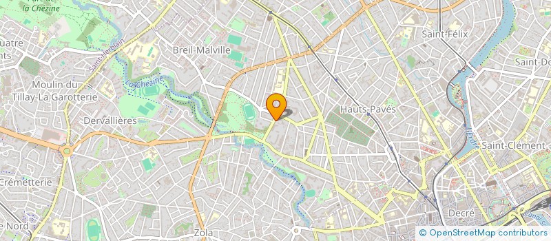 localisation de l'entreprise ASSOCIATION SPORTIVE ET CULTURELLE ECOLE NOTRE DAME DE TOUTES JOIES à NANTES