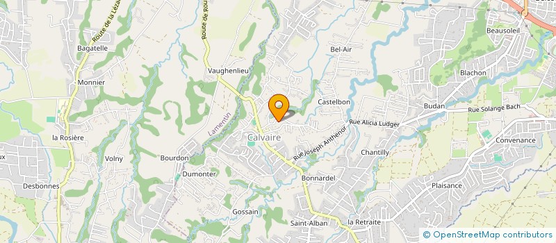 localisation de l'entreprise ASSOCIATION SPORTIVE ET CULTURELLE JENES KALVE  BAIE-MAHAULT