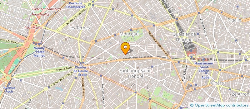 localisation de l'entreprise ASSOCIATION SPORTIVE ET CULTURELLE MONCEAU (ASCM)  PARIS