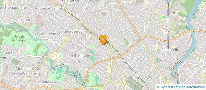 localisation de l'entreprise ASSOCIATION SPORTIVE ET CULTURELLE SAINTE-AGNES à NANTES