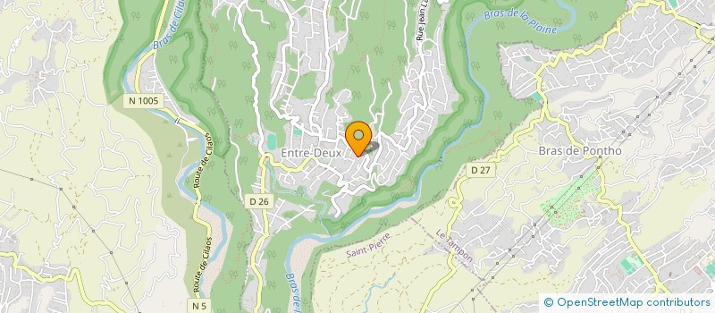 localisation de l'entreprise ASSOCIATION SPORTIVE ET LOISIRS ENTRE-DEUX  ENTRE-DEUX