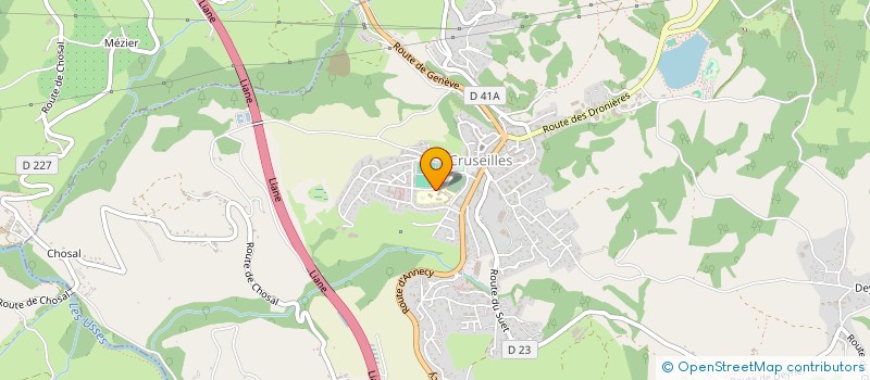 localisation de l'entreprise ASSOCIATION SPORTIVE ET SCOLAIRE DU COLLEGE LOUIS ARMAND  CRUSEILLES