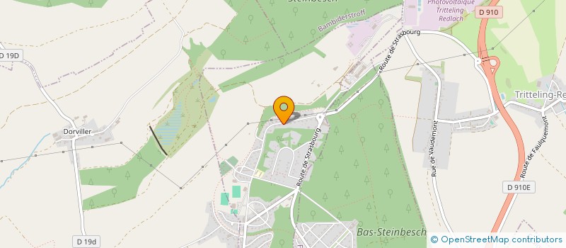 localisation de l'entreprise ASSOCIATION SPORTIVE ET SOCIO EDUCATIVE ECOLE ELEMENTAIRE MIXTE DE L A FORET  CREHANGE