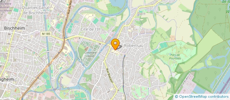 localisation de l'entreprise ASSOCIATION SPORTIVE ET SOCIOCULTURELLE DE L'ECOLE ELEMENTAIRE DE LA NIEDERAU à STRASBOURG