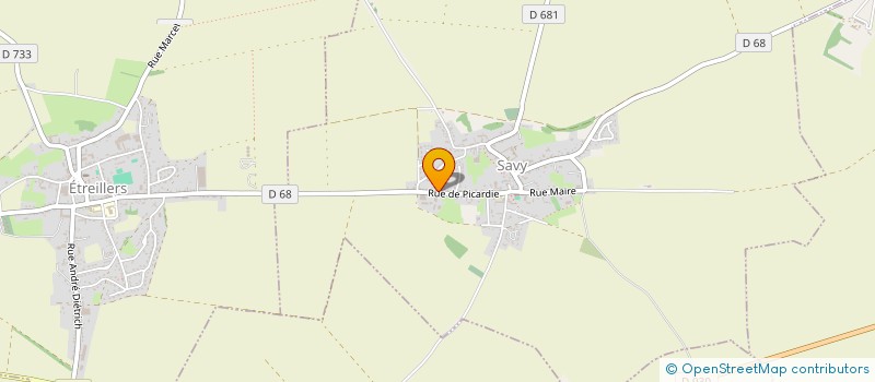 localisation de l'entreprise ASSOCIATION SPORTIVE FAMILIALE DE TENNIS DE TABLE  SAVY