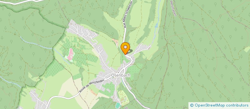 localisation de l'entreprise ASSOCIATION SPORTIVE FLORIVAL AIR EVASION  OSENBACH