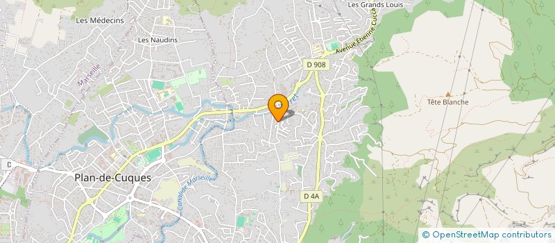 localisation de l'entreprise ASSOCIATION SPORTIVE FLORY  ALLAUCH