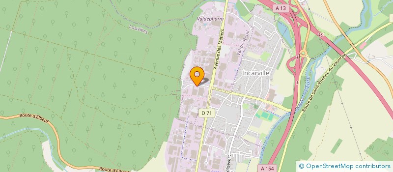 localisation de l'entreprise ASSOCIATION SPORTIVE GOLF SANOFI PASTEUR  VAL-DE-REUIL