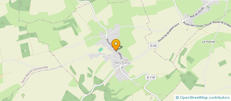 localisation de l'entreprise ASSOCIATION SPORTIVE GOURNAISIENNE DE GYMNASTIQUE  GOURNAY-EN-BRAY