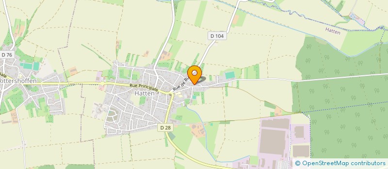 localisation de l'entreprise ASSOCIATION SPORTIVE HATTEN à HATTEN