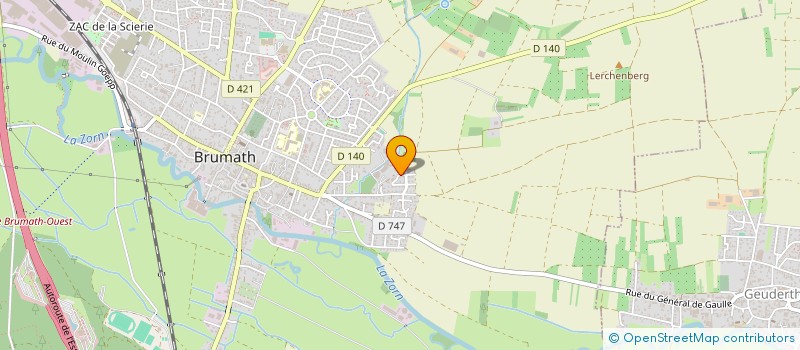 localisation de l'entreprise ASSOCIATION SPORTIVE KENRIDO  KRIEGSHEIM