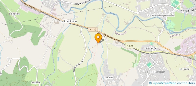 localisation de l'entreprise ASSOCIATION SPORTIVE L'ETRIER DE FRONZE  AIGUEFONDE