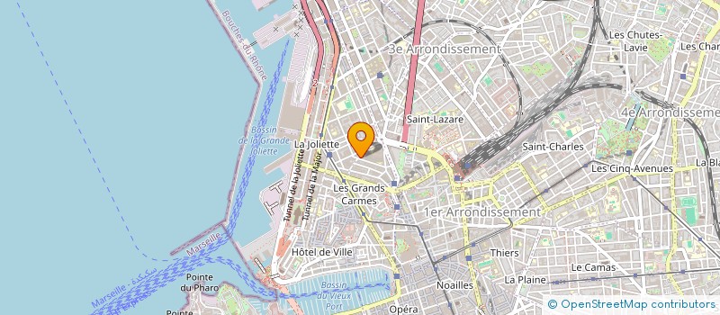 localisation de l'entreprise ASSOCIATION SPORTIVE LA BIZERTINE à MARSEILLE