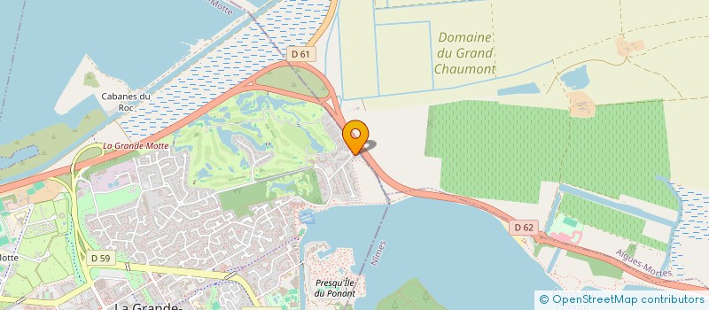 localisation de l'entreprise ASSOCIATION SPORTIVE LA GRANDE MOTTE à LA GRANDE-MOTTE