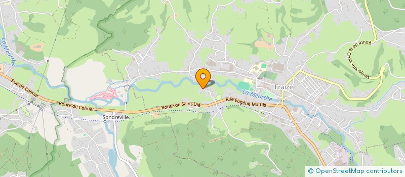 localisation de l'entreprise ASSOCIATION SPORTIVE LA PATRIE  PLAINFAING