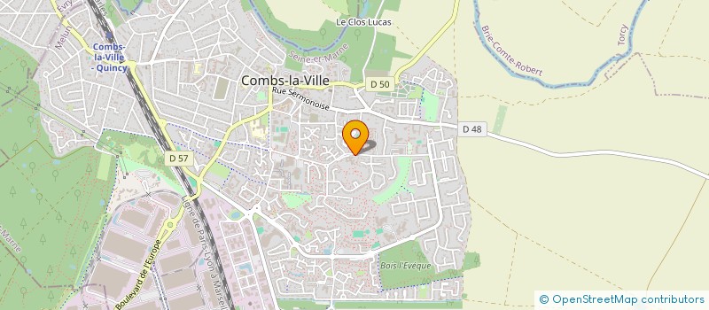 localisation de l'entreprise ASSOCIATION SPORTIVE LA TOUR D'OLERON  COMBS-LA-VILLE