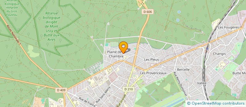 localisation de l'entreprise ASSOCIATION SPORTIVE LAGORSSE à FONTAINEBLEAU