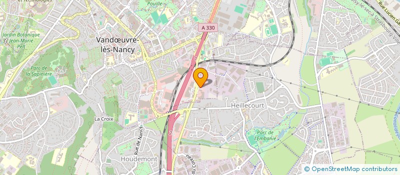 localisation de l'entreprise ASSOCIATION SPORTIVE LATIKI  VANDUVRE-LES-NANCY