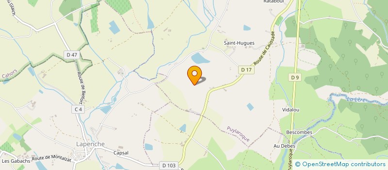 localisation de l'entreprise ASSOCIATION SPORTIVE LE DOLMEN  SEPTFONDS