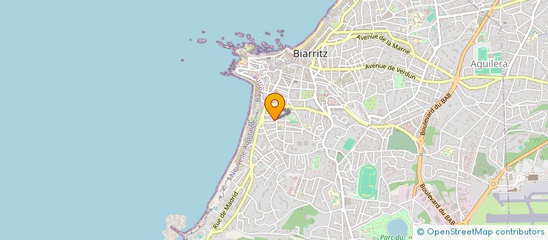 localisation de l'entreprise ASSOCIATION SPORTIVE LES GAZELLES à BIARRITZ