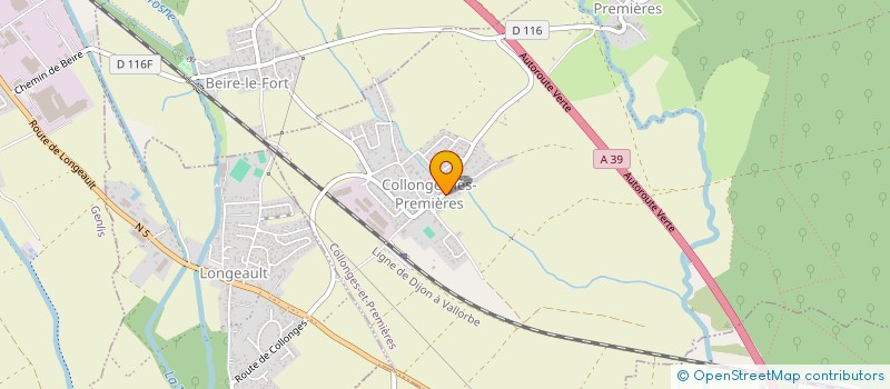 localisation de l'entreprise ASSOCIATION SPORTIVE LONGCHAMP  LONGCHAMP