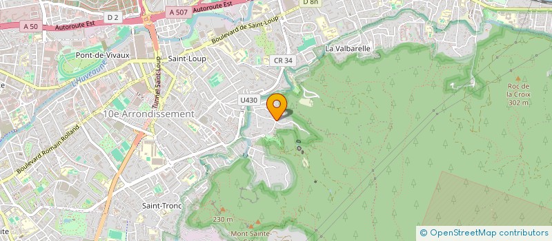 localisation de l'entreprise ASSOCIATION SPORTIVE LOW IMPACT BOXING à MARSEILLE 10EME