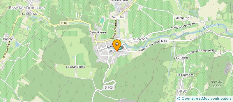 localisation de l'entreprise ASSOCIATION SPORTIVE LUGNY JUDO-JU JITSU à LUGNY