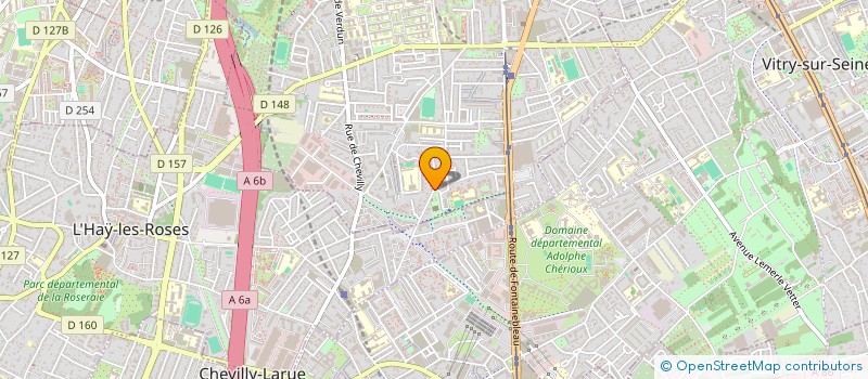 localisation de l'entreprise ASSOCIATION SPORTIVE MAKI   AS MAKI à VILLEJUIF