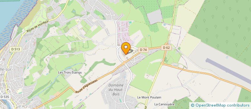 localisation de l'entreprise ASSOCIATION SPORTIVE MARIE-JOSEPH à TROUVILLE-SUR-MER