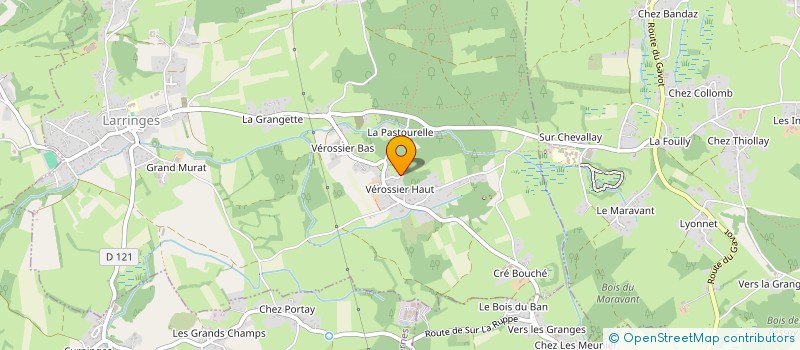 localisation de l'entreprise ASSOCIATION SPORTIVE MARIN BADMINTON  LARRINGES