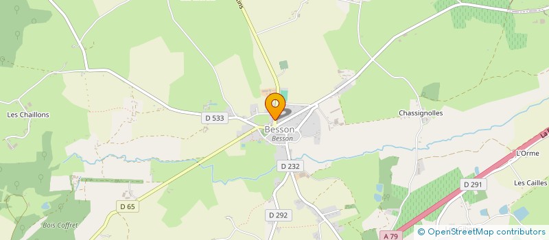 localisation de l'entreprise ASSOCIATION SPORTIVE MENULPHIENNE FOOTBALL  SAINT-MENOUX