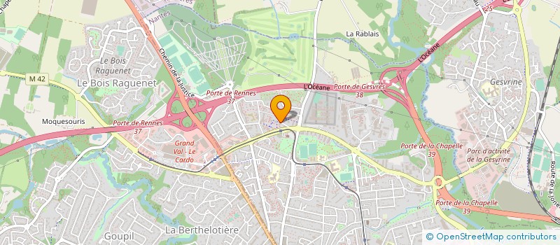 localisation de l'entreprise ASSOCIATION SPORTIVE NANTES MAHORAISE à NANTES