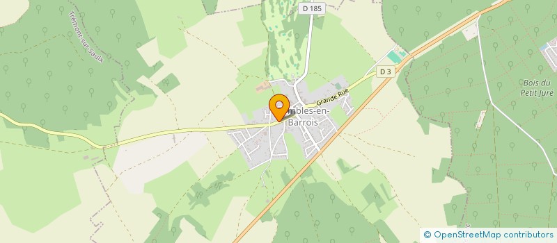 localisation de l'entreprise ASSOCIATION SPORTIVE PALMES PARISIENNES à COMBLES-EN-BARROIS
