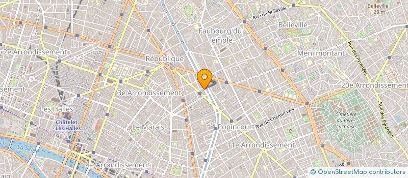 localisation de l'entreprise ASSOCIATION SPORTIVE PHILIPPE GARNIER  PARIS