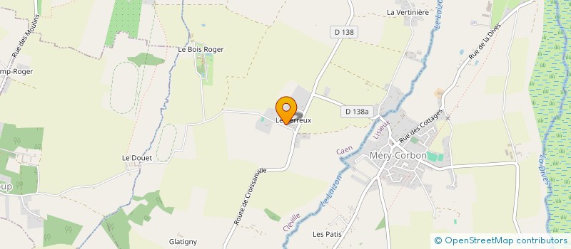 localisation de l'entreprise ASSOCIATION SPORTIVE PONEY CLUB RANDO LOISIRS LUCKY RANCH  CLEVILLE