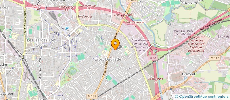 localisation de l'entreprise ASSOCIATION SPORTIVE POUR L'AIDE A L'INSERTION L'ORIENTATION ET LE RECRUTEMENT DES JEUNES AUX METIERS DE LA FONCTION PUB à TOULOUSE