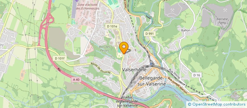 localisation de l'entreprise ASSOCIATION SPORTIVE SAINT-EXUPERY à VALSERHONE