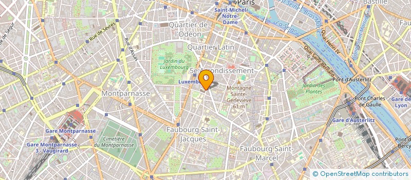 localisation de l'entreprise ASSOCIATION SPORTIVE SAINT JACQUES  PARIS