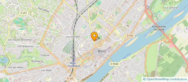 localisation de l'entreprise ASSOCIATION SPORTIVE SAINTE-MARIE DE BLOIS  BLOIS