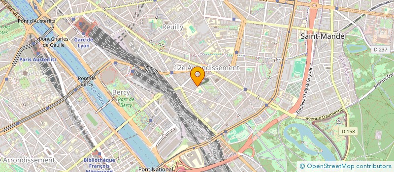 localisation de l'entreprise ASSOCIATION SPORTIVE SCOLAIRE  PARIS