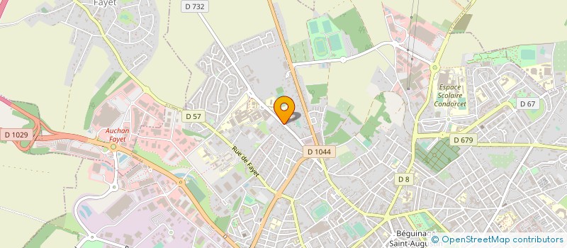 localisation de l'entreprise ASSOCIATION SPORTIVE SCOLAIRE à SAINT-QUENTIN