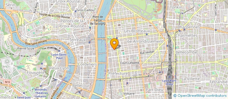 localisation de l'entreprise ASSOCIATION SPORTIVE SCOLAIRE CORNEILLE à LYON