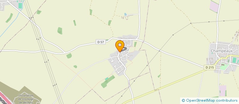 localisation de l'entreprise ASSOCIATION SPORTIVE SCOLAIRE DE FOUJU  VERNEUIL L'ETANG