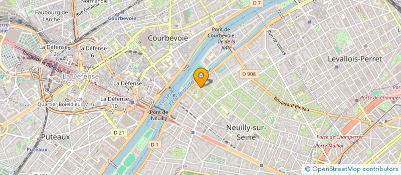 localisation de l'entreprise ASSOCIATION SPORTIVE SCOLAIRE DU COLLEGE ANDRE MAUROIS à NEUILLY-SUR-SEINE