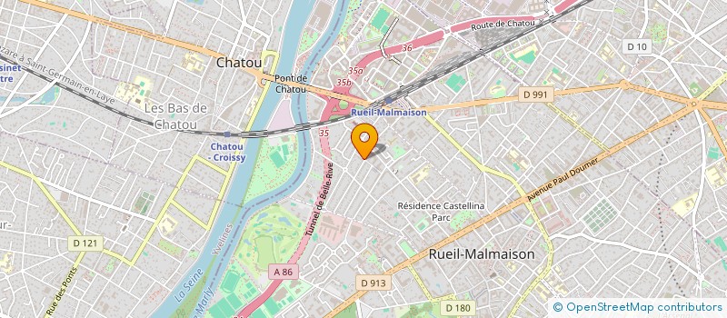 localisation de l'entreprise ASSOCIATION SPORTIVE SCOLAIRE DU COLLEGE MIXTE D'ENSEIGNEMENT SECONDAIRE LES MARTINETS à RUEIL-MALMAISON