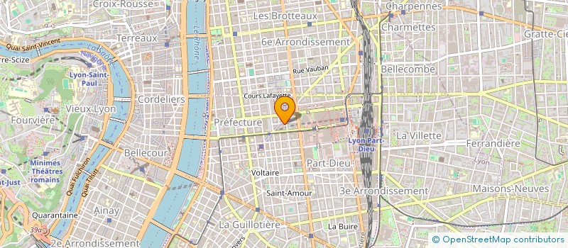 localisation de l'entreprise ASSOCIATION SPORTIVE SCOLAIRE DUNOIR  LYON