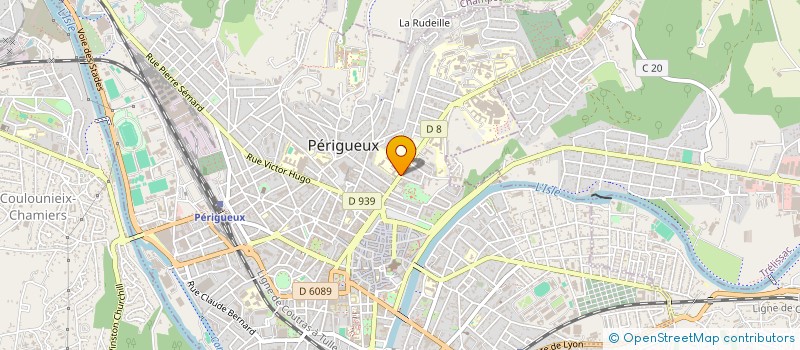 localisation de l'entreprise ASSOCIATION SPORTIVE SCOLAIRE LA JEANNE D ARC  PERIGUEUX