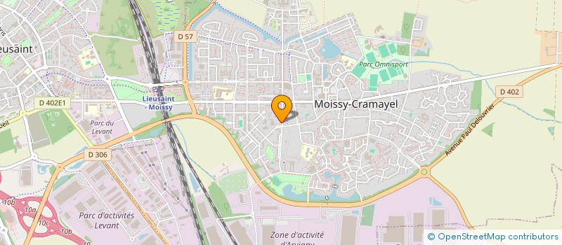 localisation de l'entreprise ASSOCIATION SPORTIVE SCOLAIRE MOISSEENNE à MOISSY-CRAMAYEL