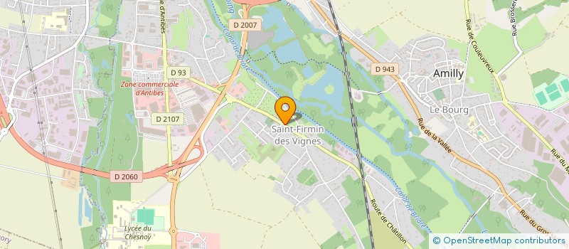 localisation de l'entreprise ASSOCIATION SPORTIVE SCOLAIRE USEP ST FIRMIN à AMILLY