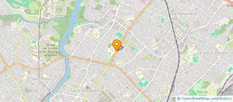 localisation de l'entreprise ASSOCIATION SPORTIVE SERVIAM à NANTES